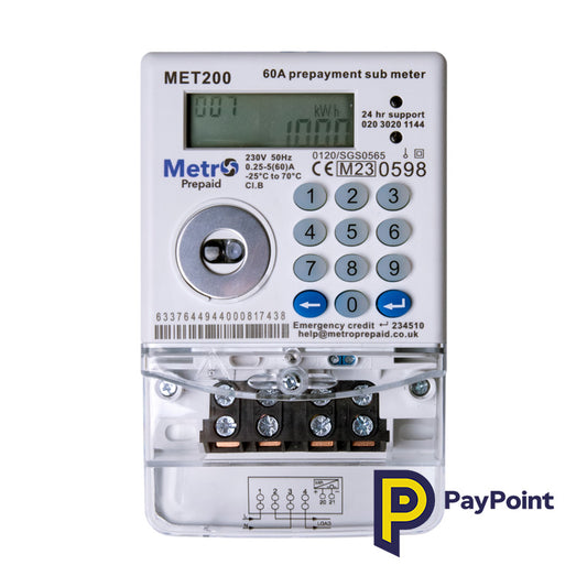 Metro 200 Single Phase Prepay Meter