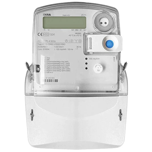 Iskra MT174 Three Phase Import/ Export Direct Connected Meter