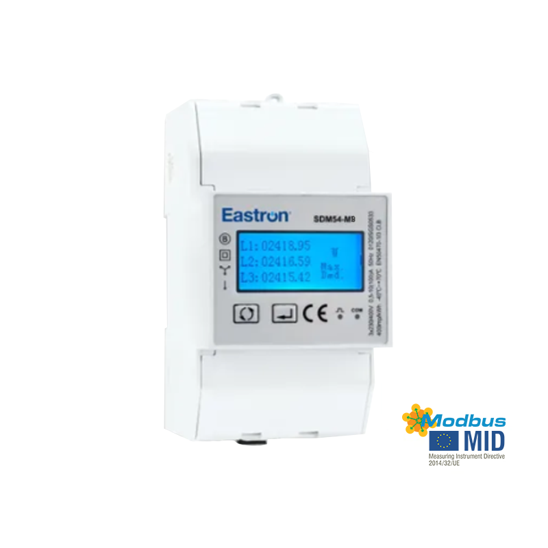 SDM54-MOD-MID Three Phase Direct Connected Meter