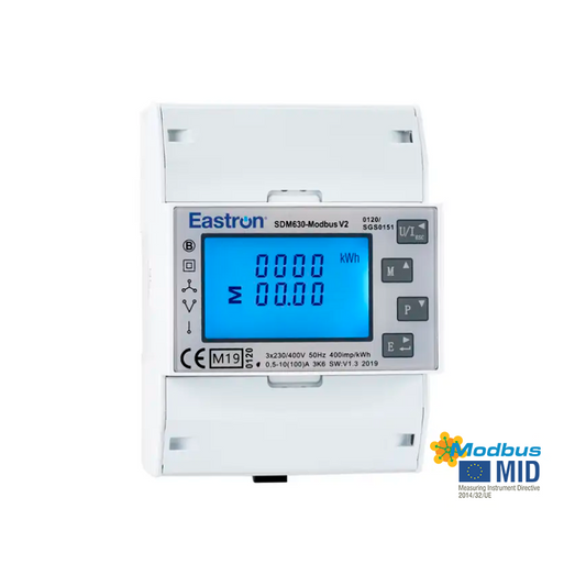 SDM630-MOD-MID Three Phase Direct Connected Meter
