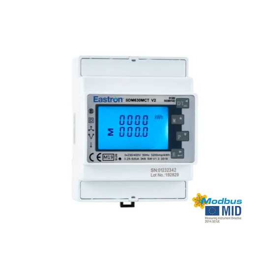 SDM630MCT-Modbus-MID Three Phase CT Operated Meter