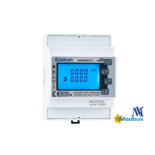 SDM630MCT-Mv-MID Three Phase CT Operated Meter