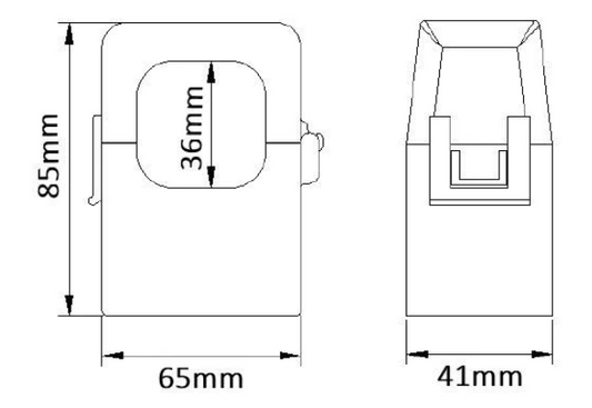 Bundle: 3x T36 Split Core CT's