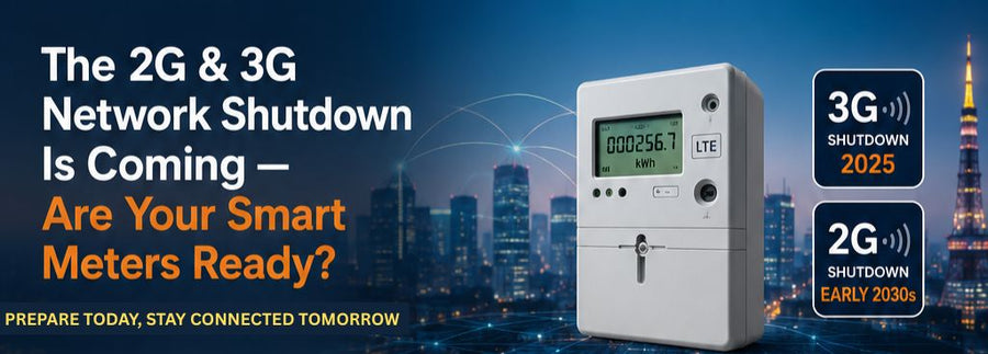 The 2G & 3G Network Shutdown Is Coming — Are Your Smart Meters Ready?
