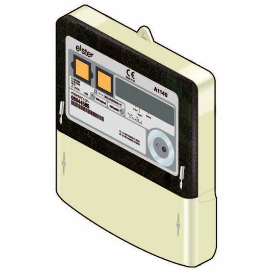 Bundle: Elster A1140 Current Transformer Operated Meter (MeterOnline Ready)