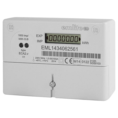 JSG Metering Solutions ECA2.V Single Phase Solar Generation Meter (Elster A100C, Landis & Gyr 5235B )