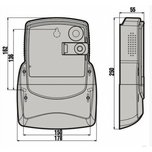 Iskra MT174 Three Phase Current Transformer Operated Meter