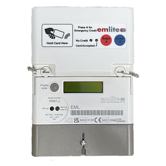 EmLite MP23 RFID Prepay Card Meter
