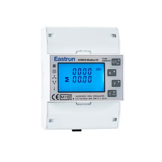 SDM630-Mbus-MID Three Phase Direct Connected Meter
