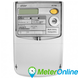 JSG Metering Solutions Elster A1700 Three Phase Wall Mounted Direct Connected Meter 