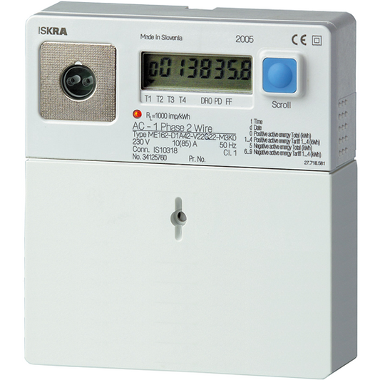 Iskra ME162 Single Phase Economy 7 Meter