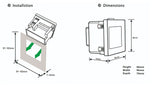 Bundle: SMART-X96-1-MID & 1 x ESCT-RJ335-(insert ratio)/0.1A 3ph CT
