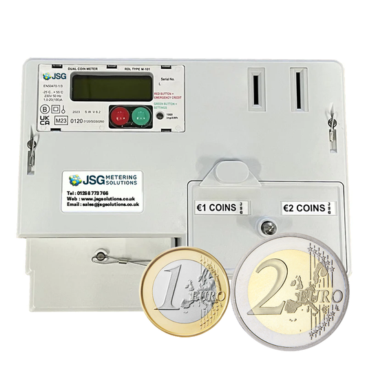 RDL €1 & €2 Coin Pre-Payment Meter