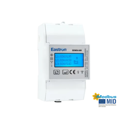 SDM54-MOD-MID Three Phase Direct Connected Meter