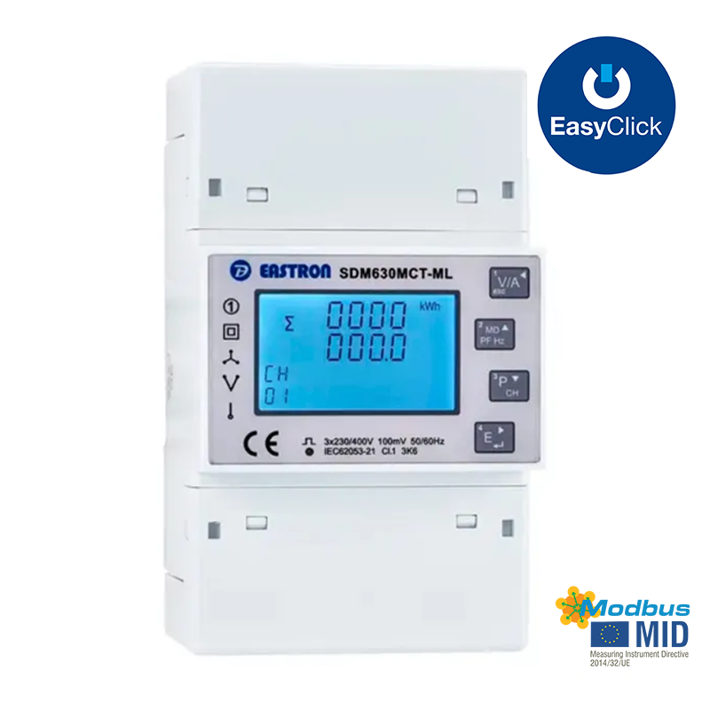 SDM630MCT-4L Three Phase CT Operated Meter