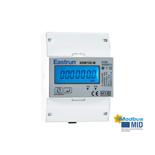 SDM72D-M-MID Three Phase Direct Connected Meter