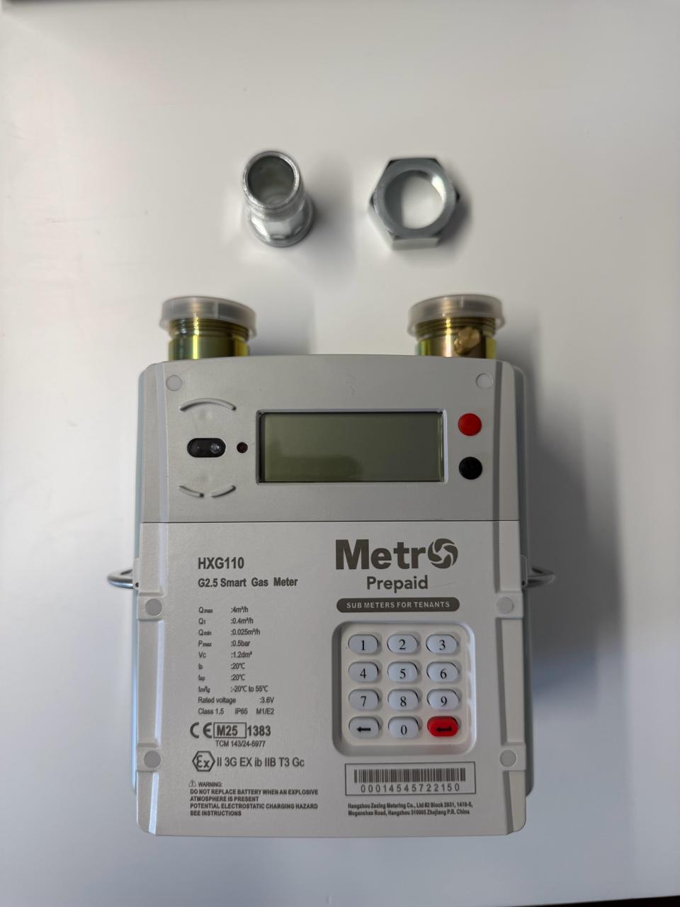 METGAS - (Metro Prepayment Gas Meter)