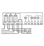 Iskra MT174 Three Phase Import/ Export Direct Connected Meter