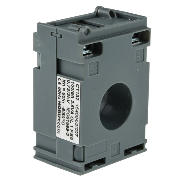 CT132 Single Phase Solid Core Current Transformer (40-300A) 5A Secondary Output