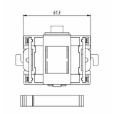 MSC2 Miniature Split Core Current Transformer (100-250A) /5A
