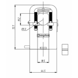 MSC2 Miniature Split Core Current Transformer (100-250A) /5A