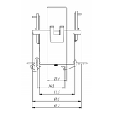 MSC3 Miniature Split Core Current Transformer (250A-500A) /5A