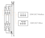 Bundle: SDM120CT-MBUS-MID & T24 Split Core Current Transformer