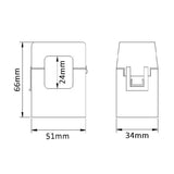 Bundle: SDM630MCT-MOD-MID & 3x T24 Split Core Current Transformers