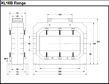 XL10B Single Phase CT 1000-7500A Primary Input / 5A Secondary Output
